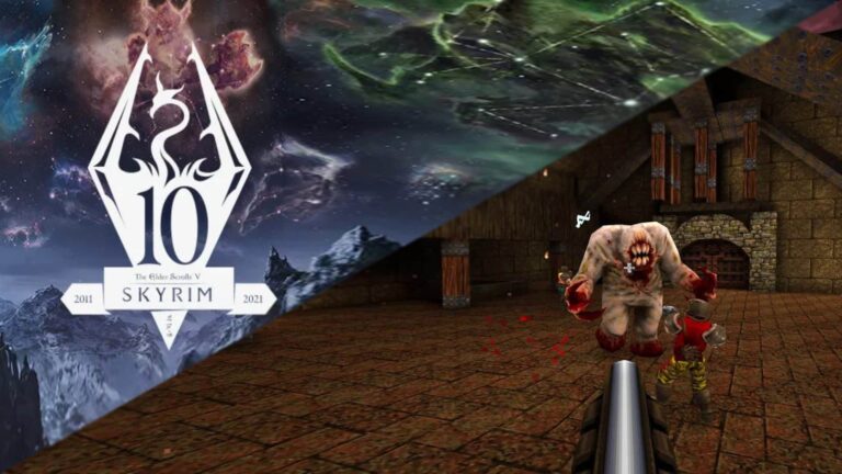 Skyrim Anniversary Edition e Quake Remaster s&atilde;o destaques no 1&ordm; dia da Quakecon 2021