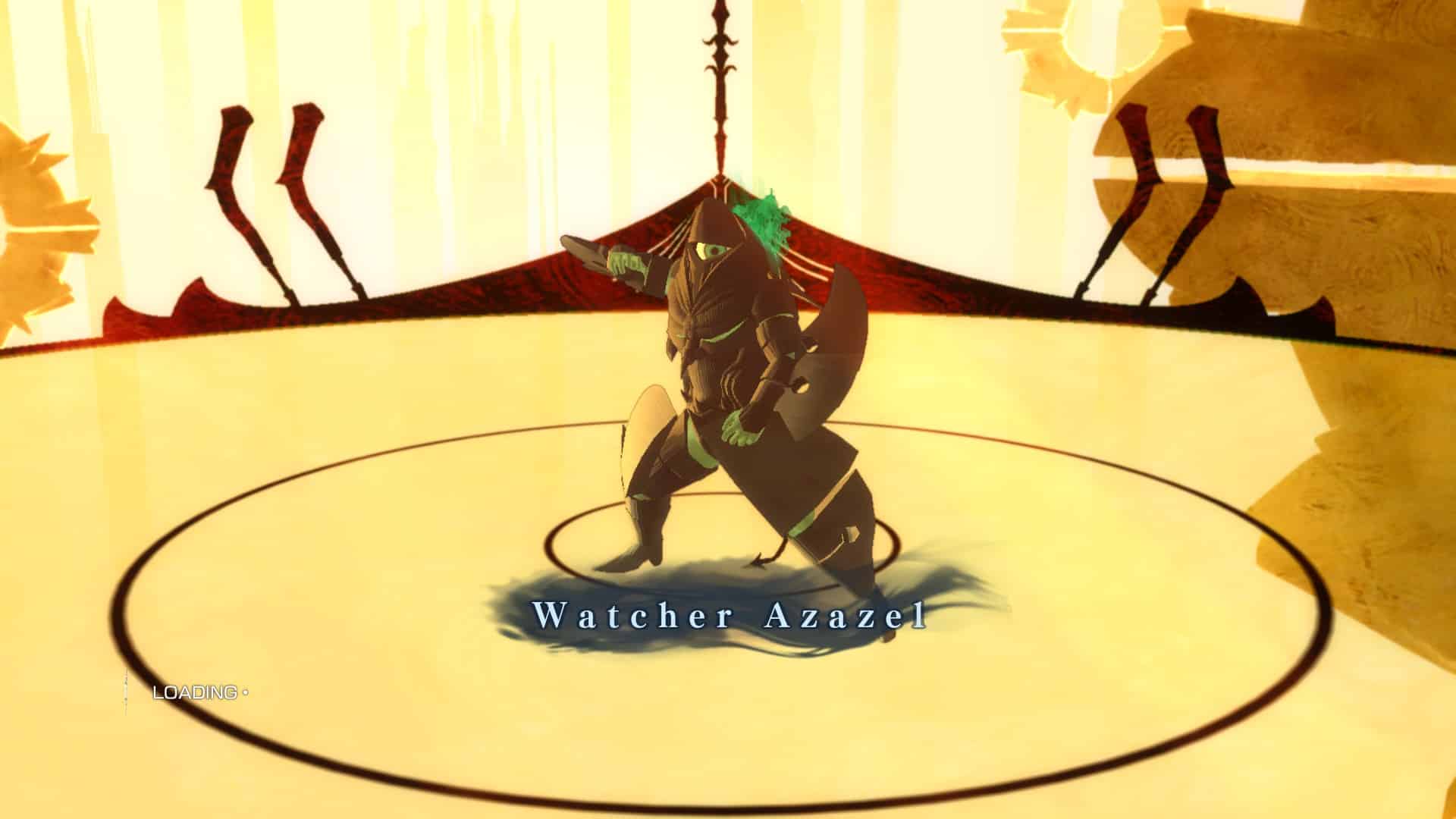 Forma homin&iacute;dea de um dos anjos ca&iacute;dos no jogo