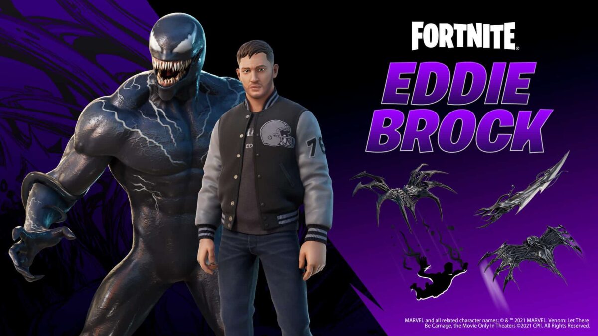 Venom de Tom Hardy j&aacute; est&aacute; dispon&iacute;vel no Fortnite