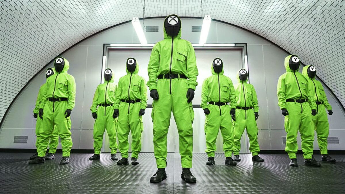 Xbox surfa no hype e posta meme com a s&eacute;rie Round 6