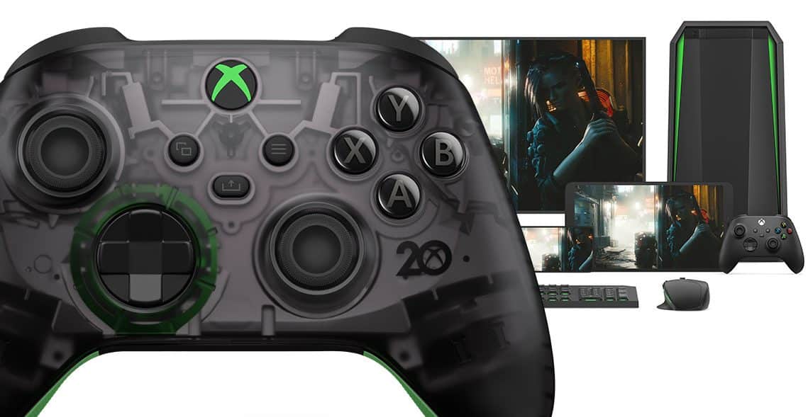 Xbox: marca celebra os 20 anos com controle e headset comemorativo