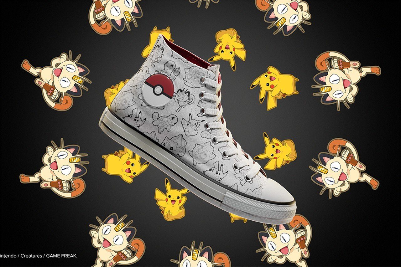 Converse lan&ccedil;ar&aacute; t&ecirc;nis comemorativos aos 25 anos de Pok&eacute;mon