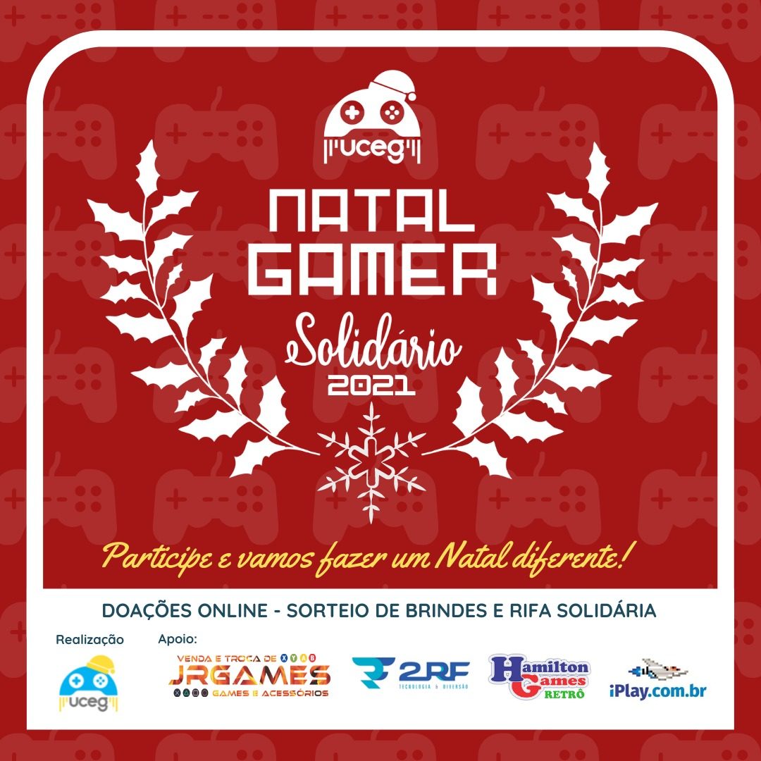 Clube do V&iacute;deo Game apoia &ldquo;Natal Gamer Solid&aacute;rio&rdquo;