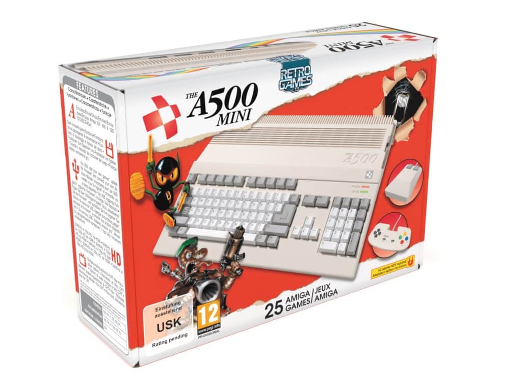 Amiga A500 Mini Box Caixa