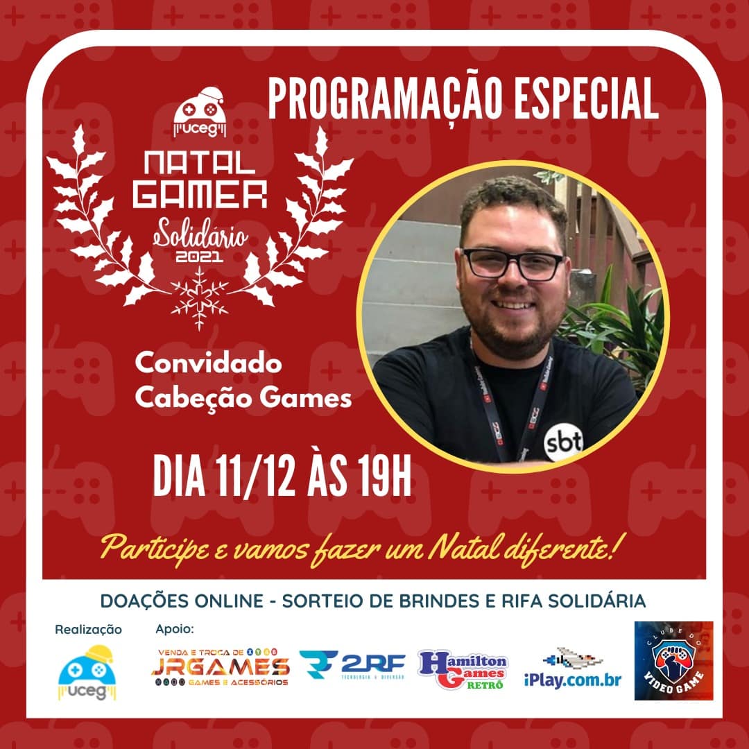 Imagem de divulga&ccedil;&atilde;o do Natal Gamer Solid&aacute;rio