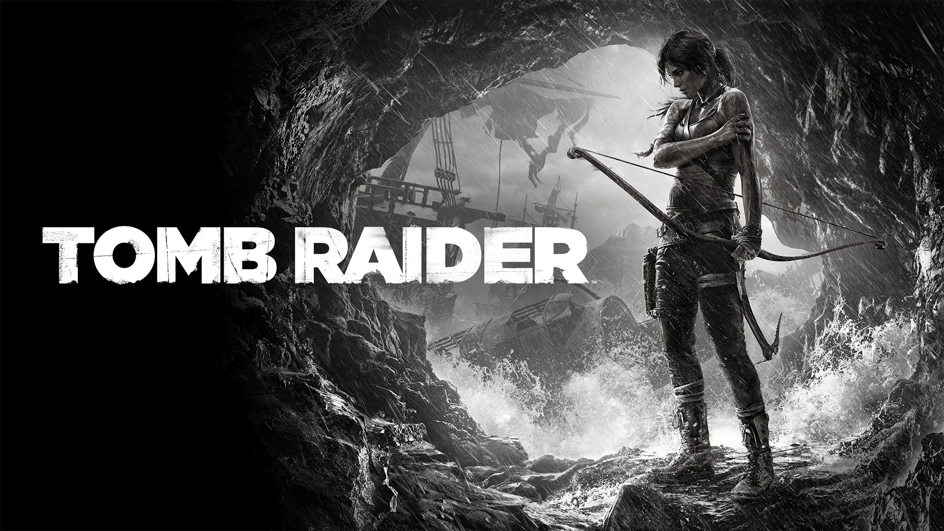 Imagem de capa do jogo Tomb Raider 2013.