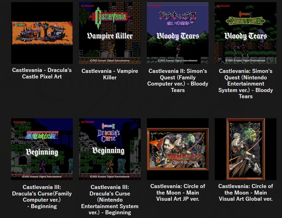 Konami leva Castlevania ao mundo dos NFT em cole&ccedil;&atilde;o limitada