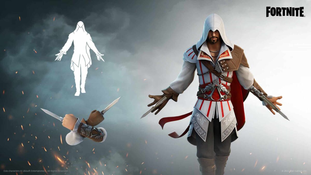 Fortnite anuncia colabora&ccedil;&atilde;o com Assassin&acute;s Creed