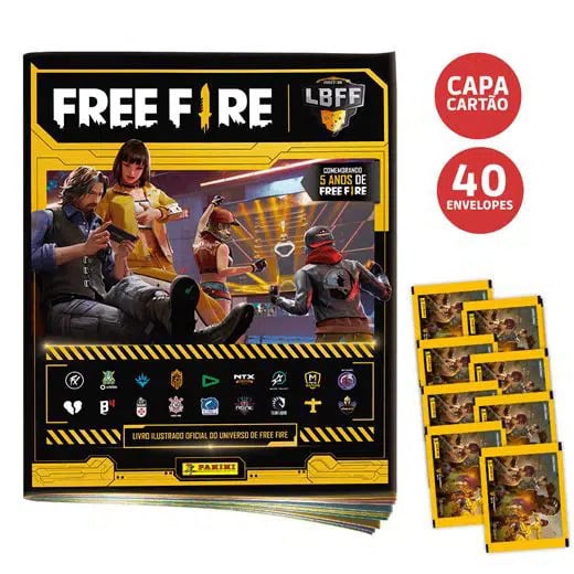 Free Fire: Panini vai lan&ccedil;ar &aacute;lbum de figurinhas do game
