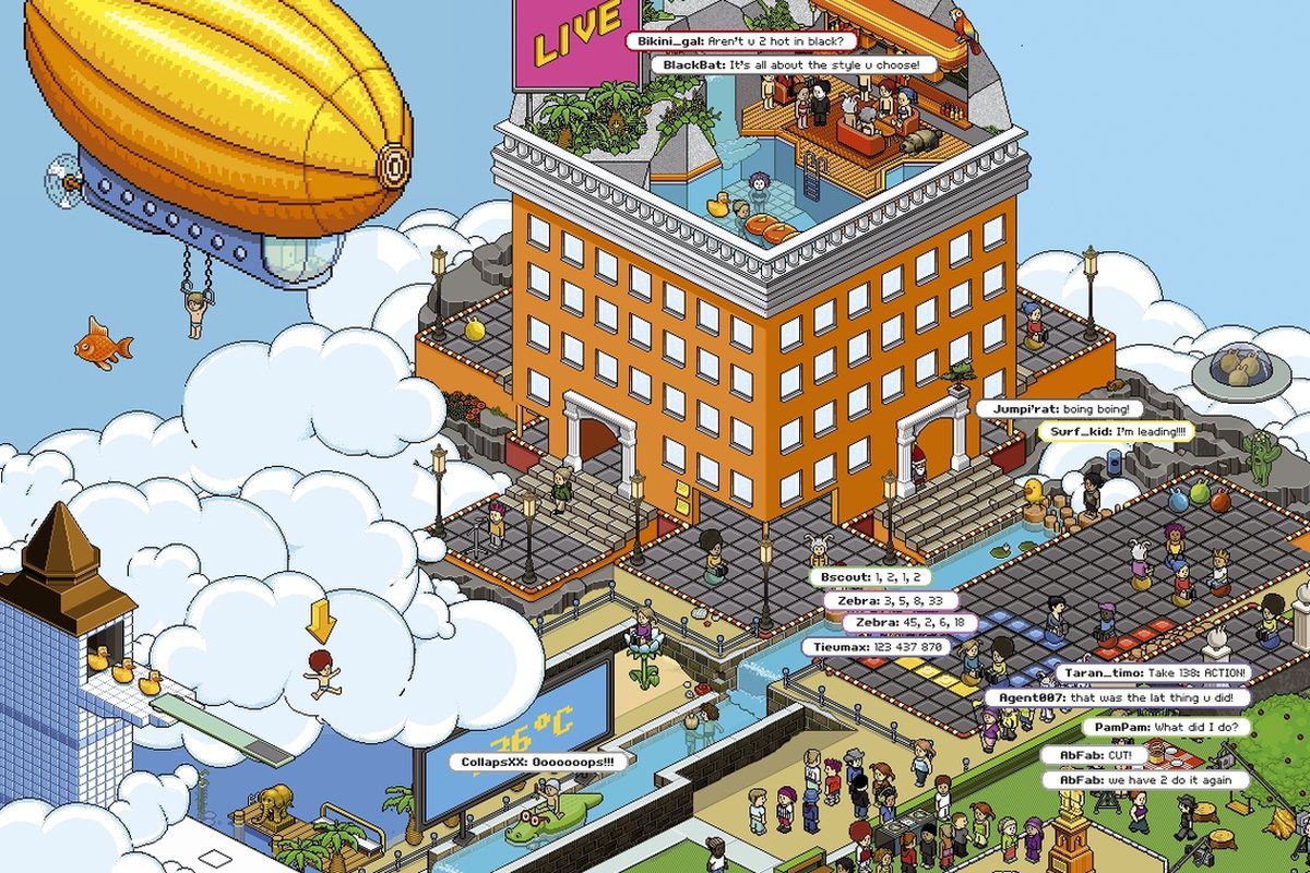 Habbo - o que &eacute; metaverso