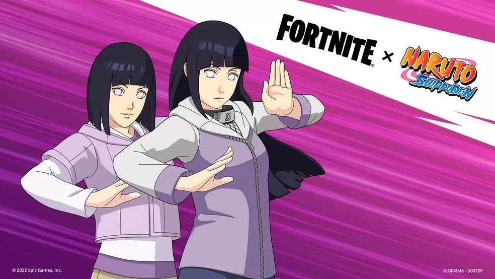 Fortnite ganha novas skins de Naruto