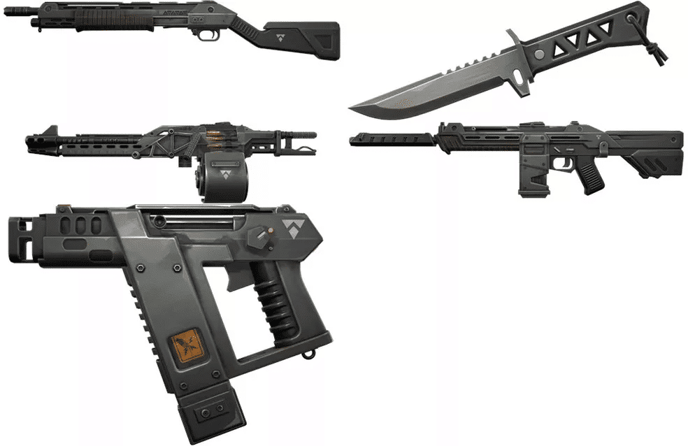 Valorant - Cole&ccedil;&atilde;o de Skins Xenoca&ccedil;ador