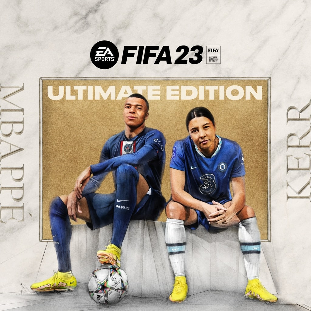 Capa da Ultimate Edition de FIFA 23