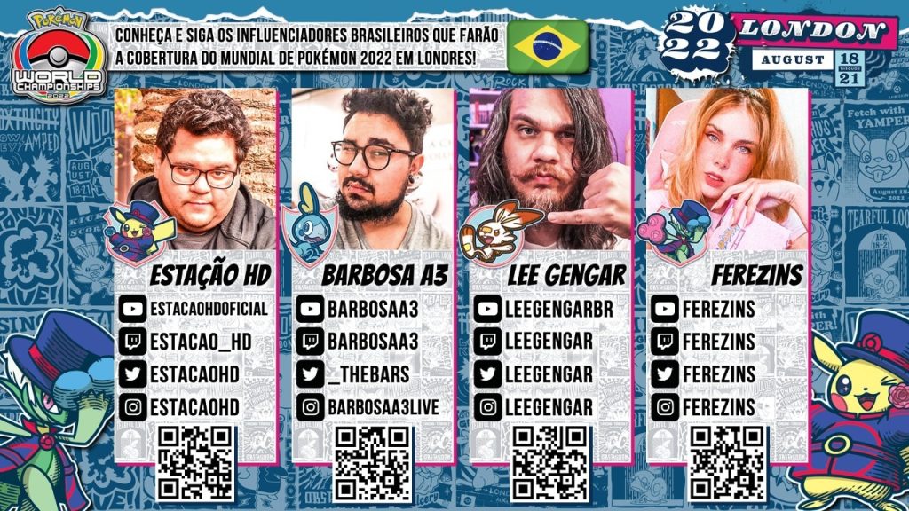 Brasileiros s&atilde;o barrados no Mundial de Pok&eacute;mon