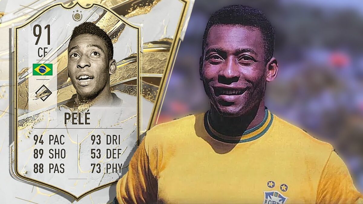 Pel&eacute; al&eacute;m das quatro linhas: confira o significado de cada carta do eterno Rei do futebol no FIFA 23