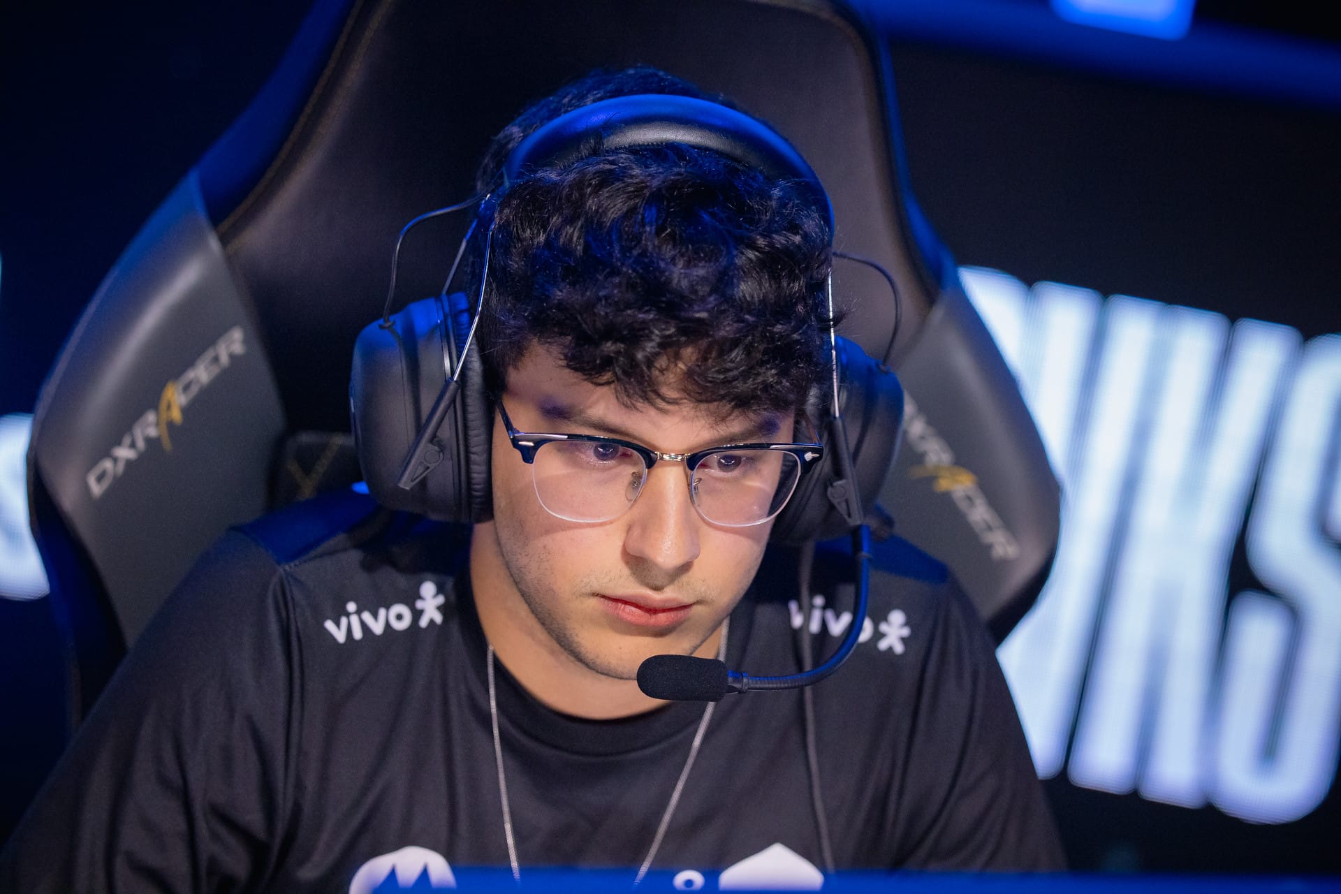 Foto de Grevthar jogando pela Vivo Keyd Stars no CBLOL 2023