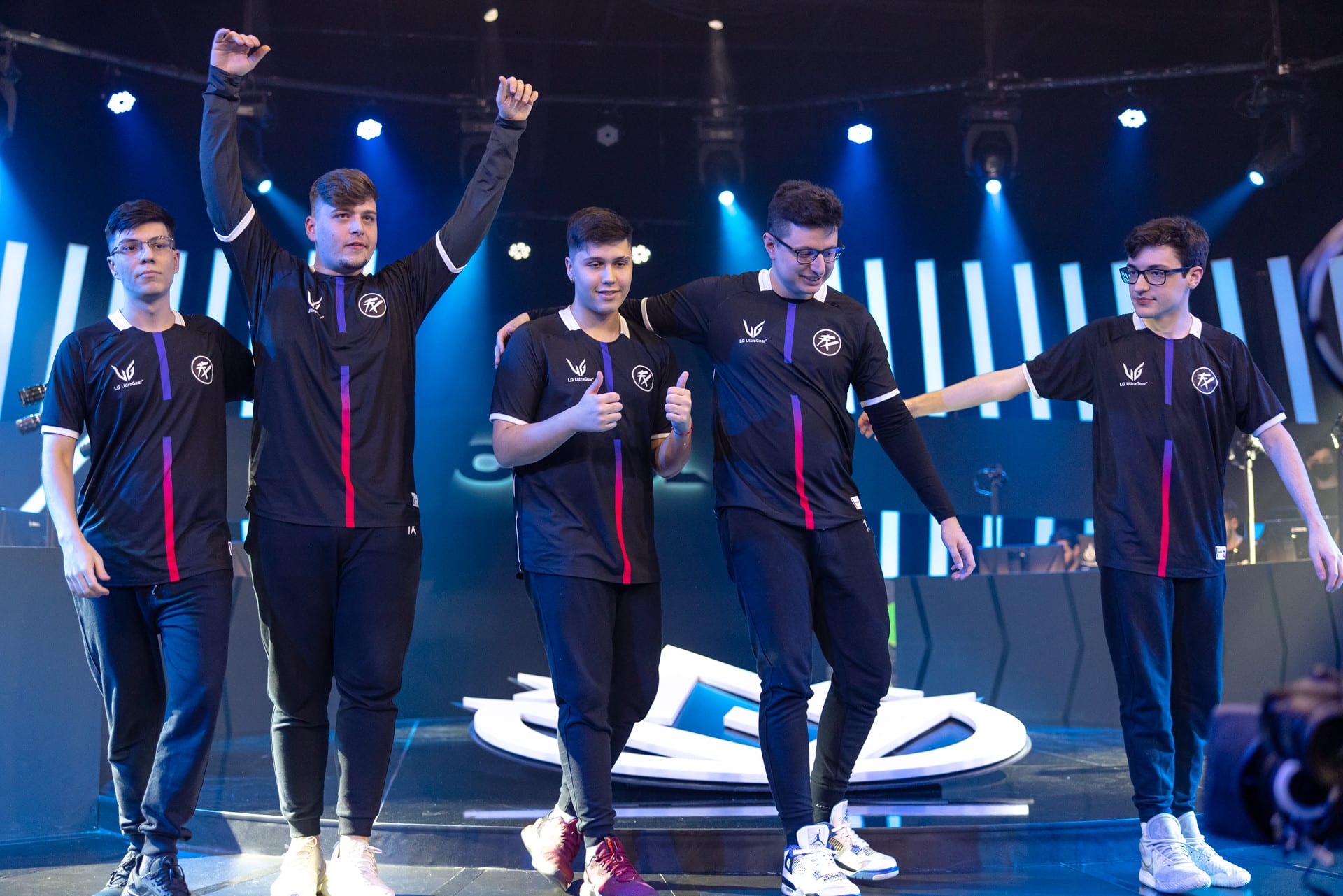 Foto do FLUXO no CBLOL 2023