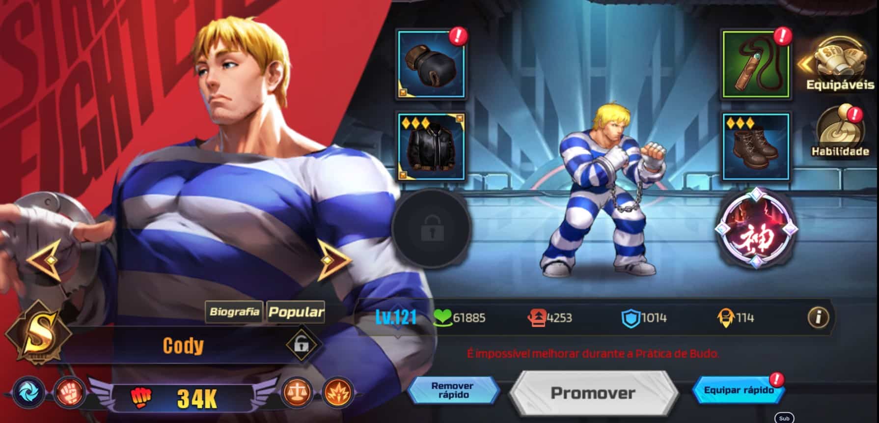 Habilidades de personagens em Street Fighter: Duel.