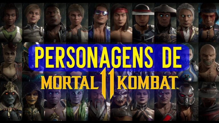 Personagens Mortal Kombat 11: Conhe&ccedil;a todos eles