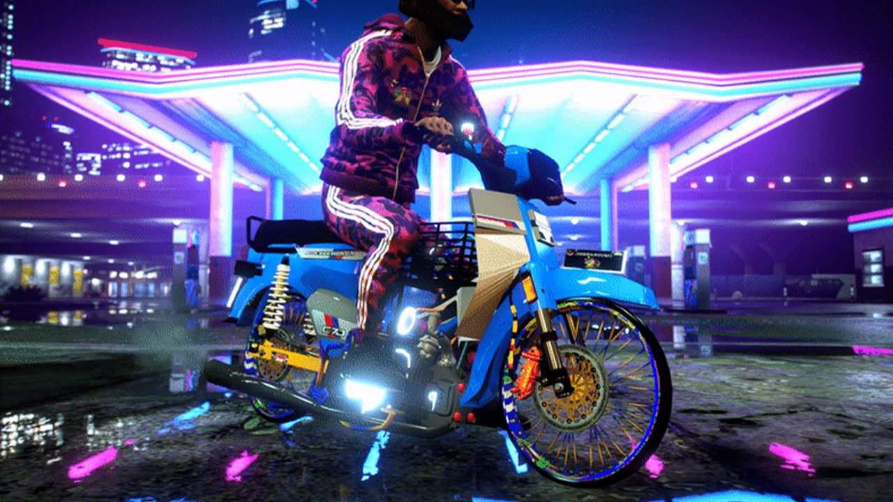 Linda fotografia de uma moto policial - mods para GTA 5