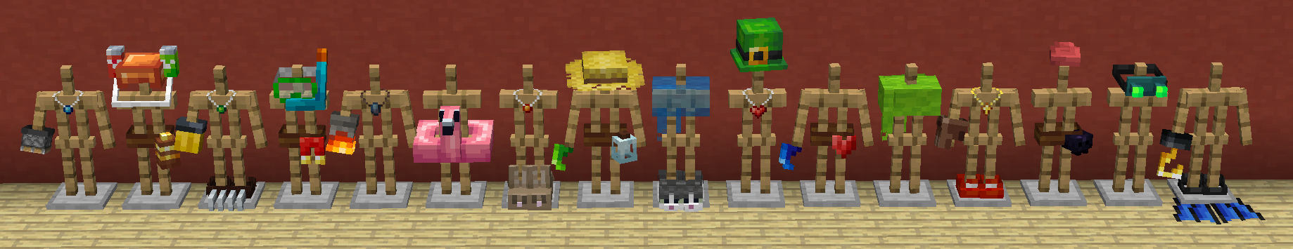 Imagem de alguns dos itens do mod Artifacts - 50 Melhores Mods para Minecraft PC