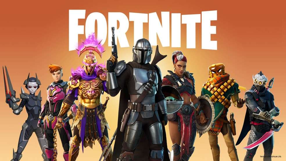 Imagem do jogo Fortnite lan&ccedil;ado no dia 21 de julho de 2017 - 60 Melhores jogos online gr&aacute;tis