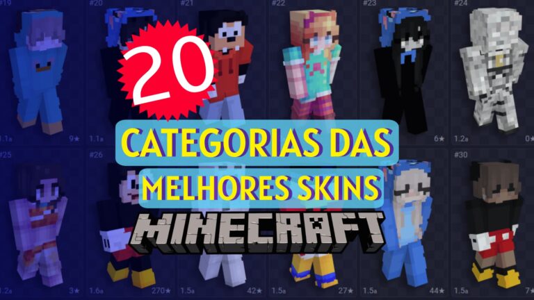 Skins para Minecraft: 20 Categorias Incr&iacute;veis!