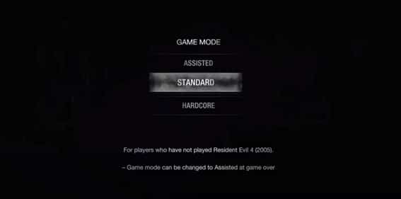 Resident Evil 4 dificuldades