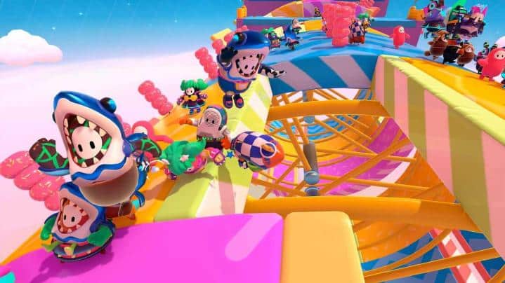 Imagem do jogo Fall Guys lan&ccedil;ado em 4 de Agosto de 2020