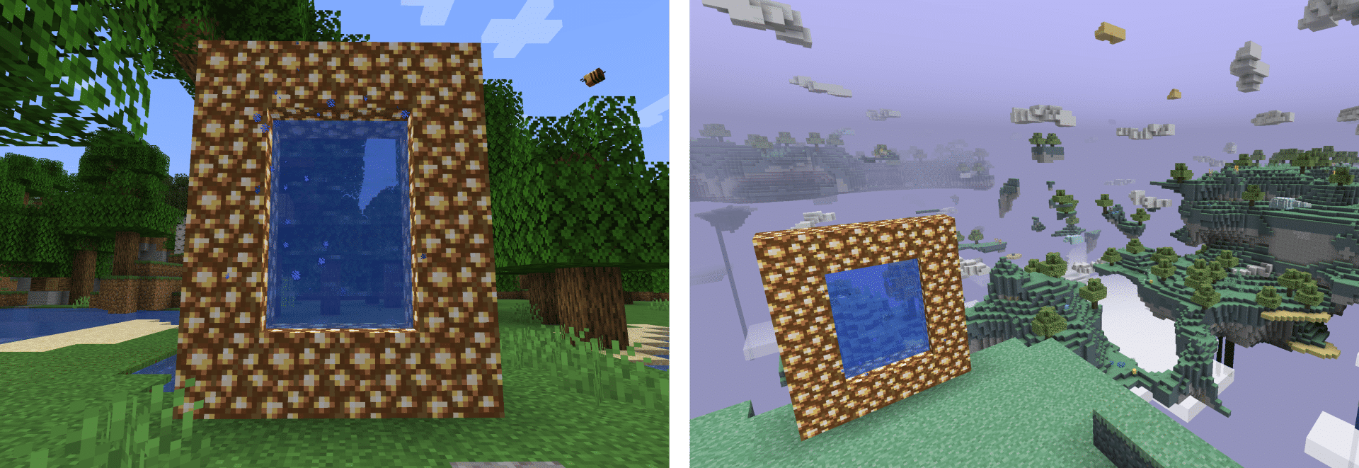 Imagem da Dimens&atilde;o de Aether - 50 Melhores Mods para Minecraft PC