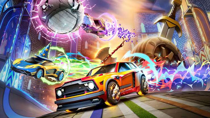 Imagem do jogo Rocket League lan&ccedil;ado no dia 7 de julho de 2015 - 60 Melhores jogos online gr&aacute;tis