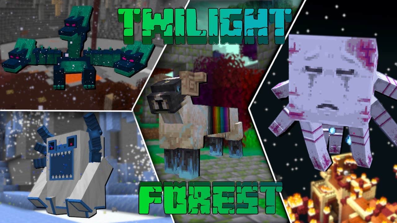 Dimens&atilde;o de The Twilight Forest - 50 Melhores Mods para Minecraft PC