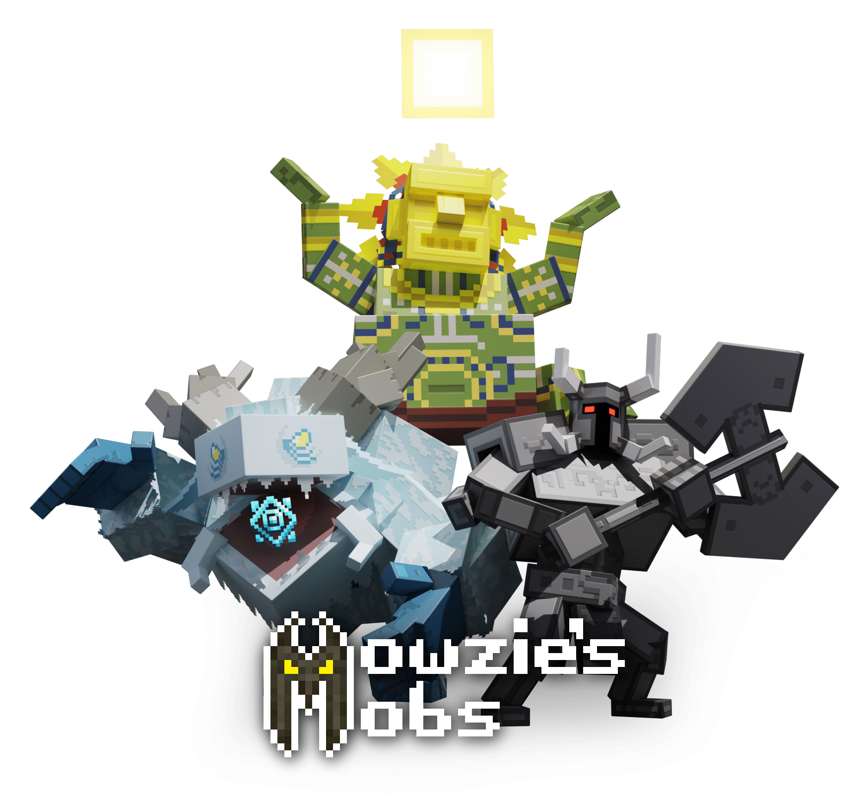 Imagem dos Mobs do mod Mowzie's Mobs - 50 Melhores Mods para Minecraft PC 