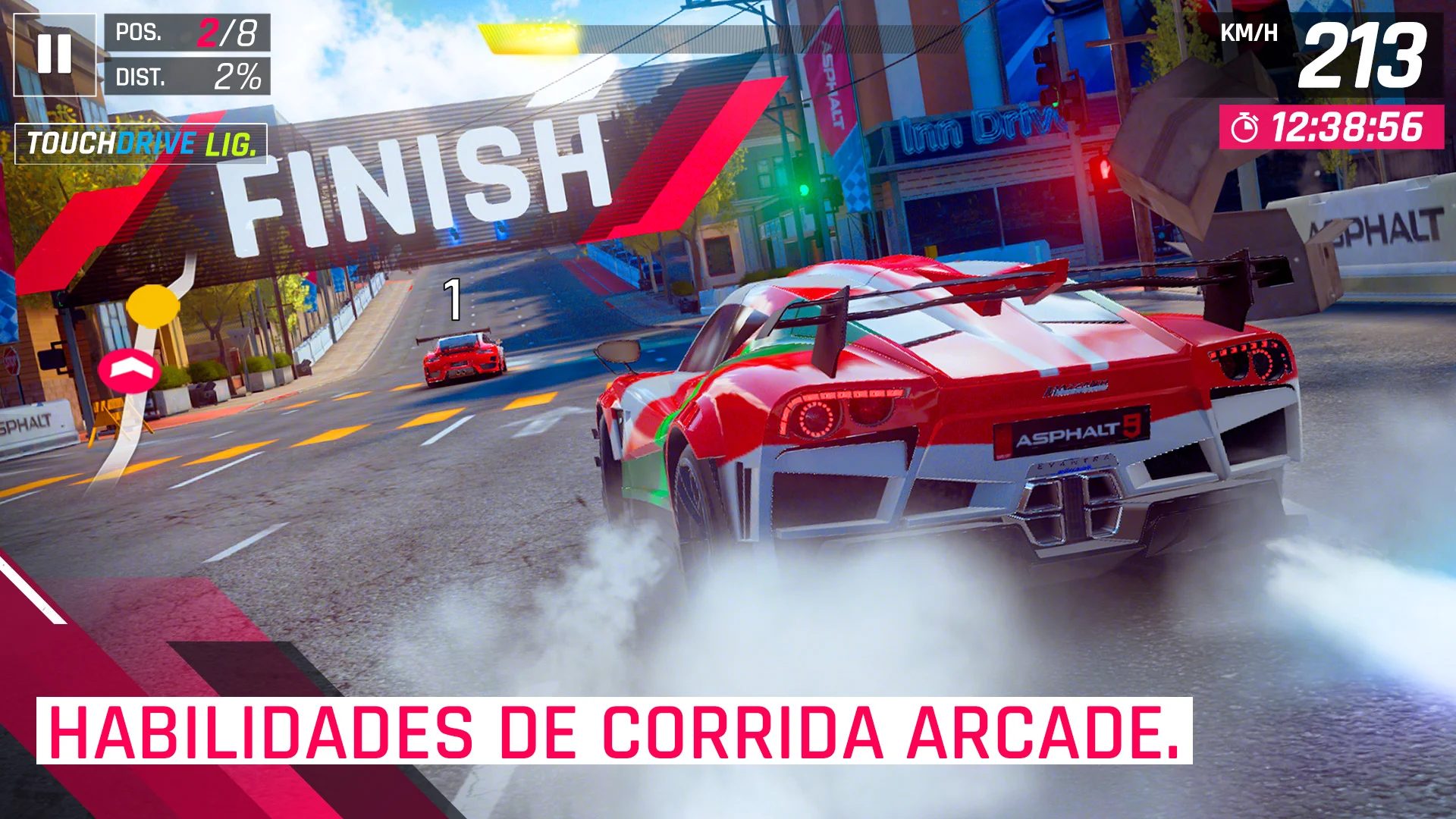 Imagem do jogo Asphalt 9: Legends lan&ccedil;ado em 26 de fevereiro de 2018 - 60 Melhores jogos online gr&aacute;tis