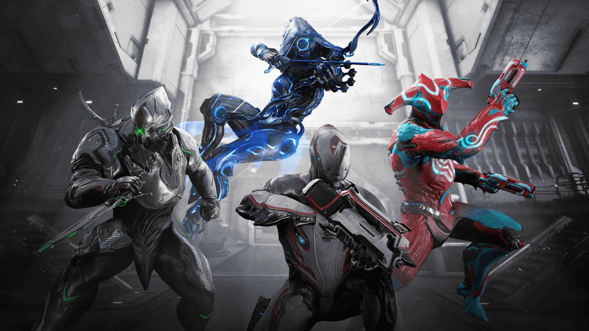 Imagem do jogo Warframe lan&ccedil;ado em 25 de mar&ccedil;o de 2013 - 60 Melhores jogos online gr&aacute;tis