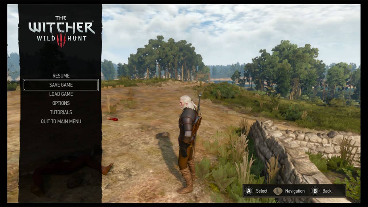 The Witcher 3 saves