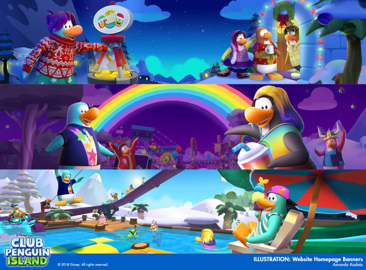Ilha do CLub Penguin