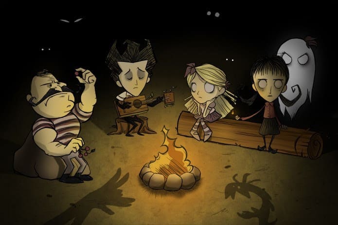Don't Starve Together acampar