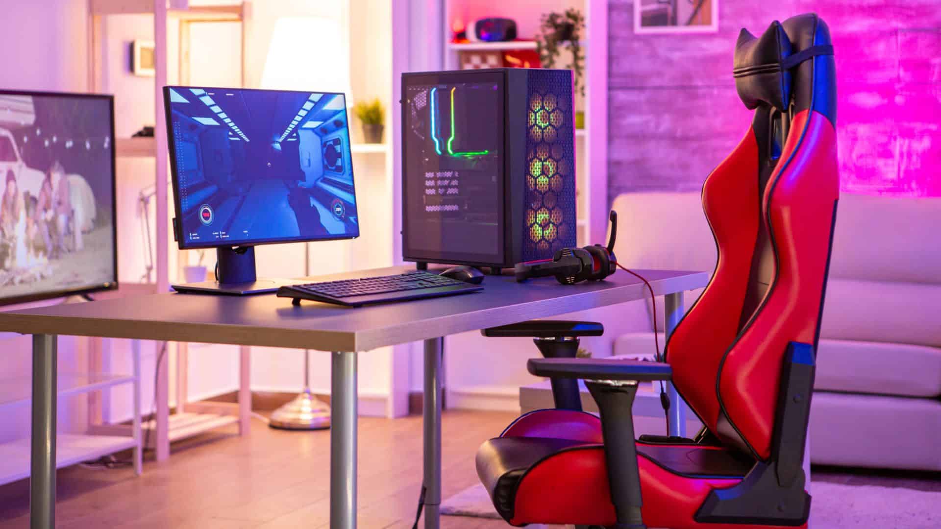 Imagem de uma Setup relacionado &agrave; lista de Cadeira Gamer Barata.
