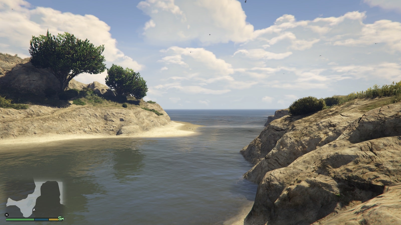 11 Lugares secretos no mapa do GTA 5 Praia gta V