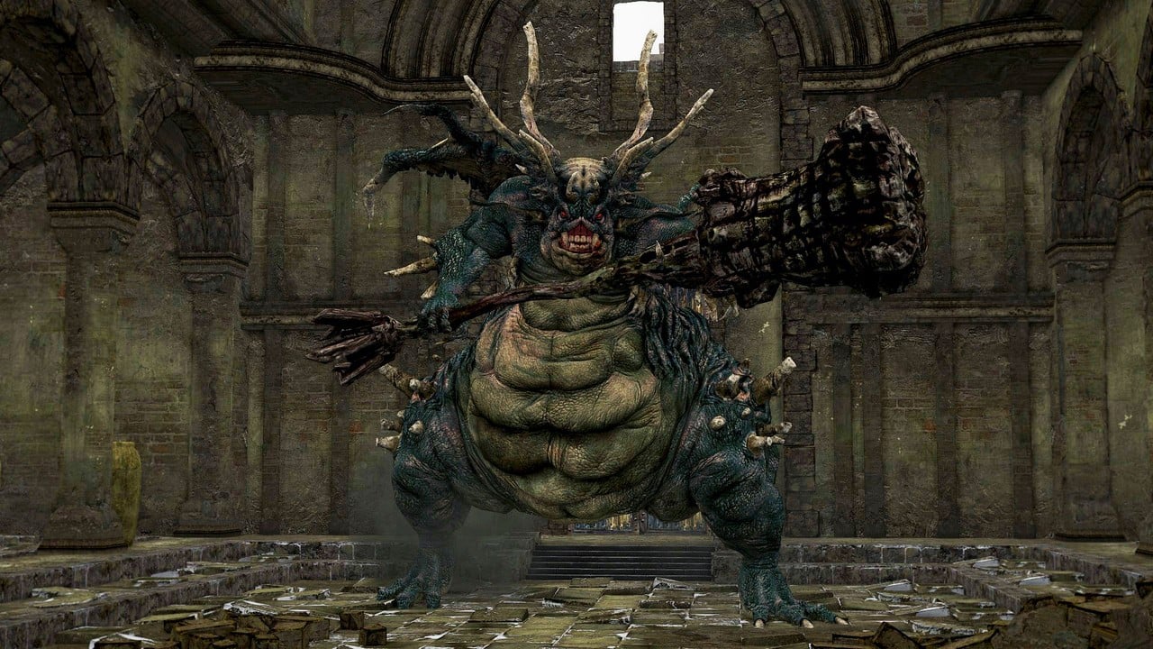 Foto ilustrativa de um dos bosses de Dark Souls, o Dem&ocirc;nio do Asilo. (Divulga&ccedil;&atilde;o / Internet)