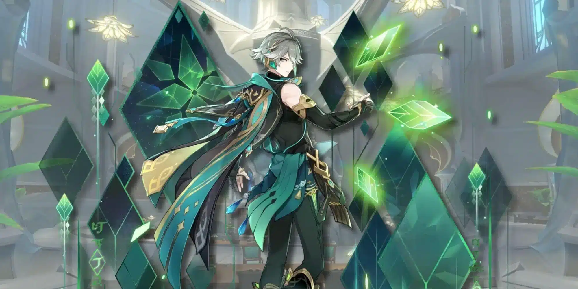 Imagem do personagem Dendro - Genshin Impact, Alhaitham. (Divulga&ccedil;&atilde;o / Internet)