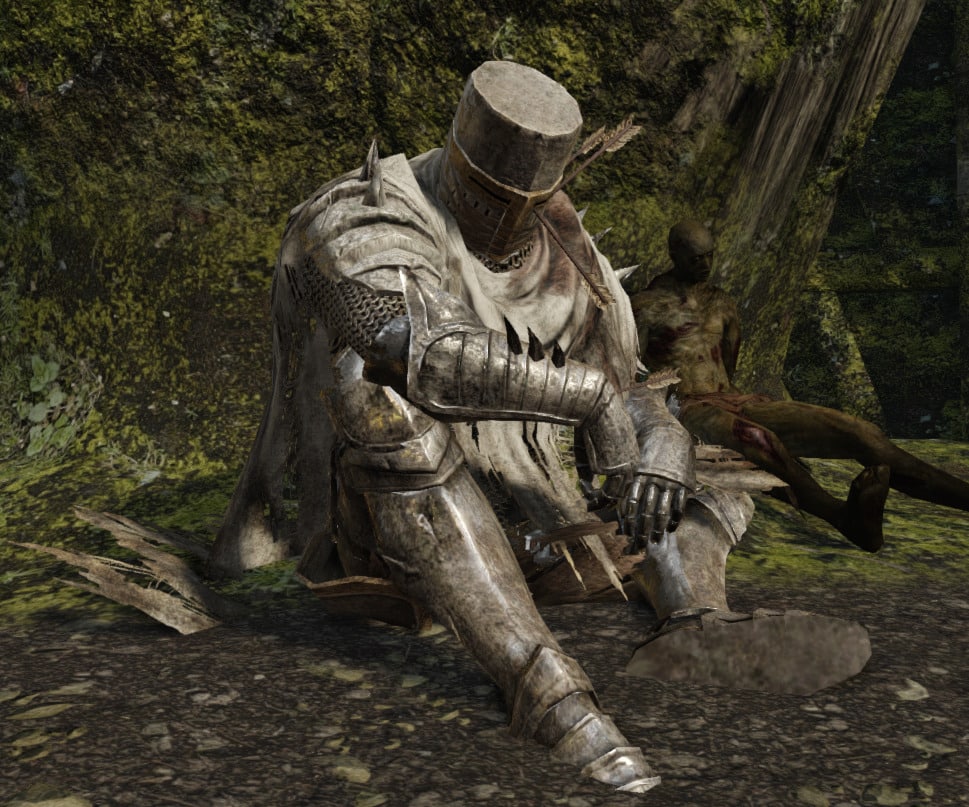 Cavaleiro de Heide, inimigo cego de "Dark Souls 2". (Divulga&ccedil;&atilde;o / FromSoftware)