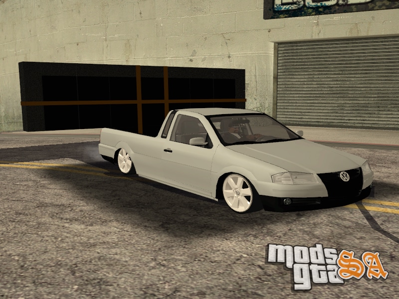 Foto do mod da Saveiro com pared&atilde;o de som incluso para GTA San Andreas. (Divulga&ccedil;&atilde;o / Mods GTASA)