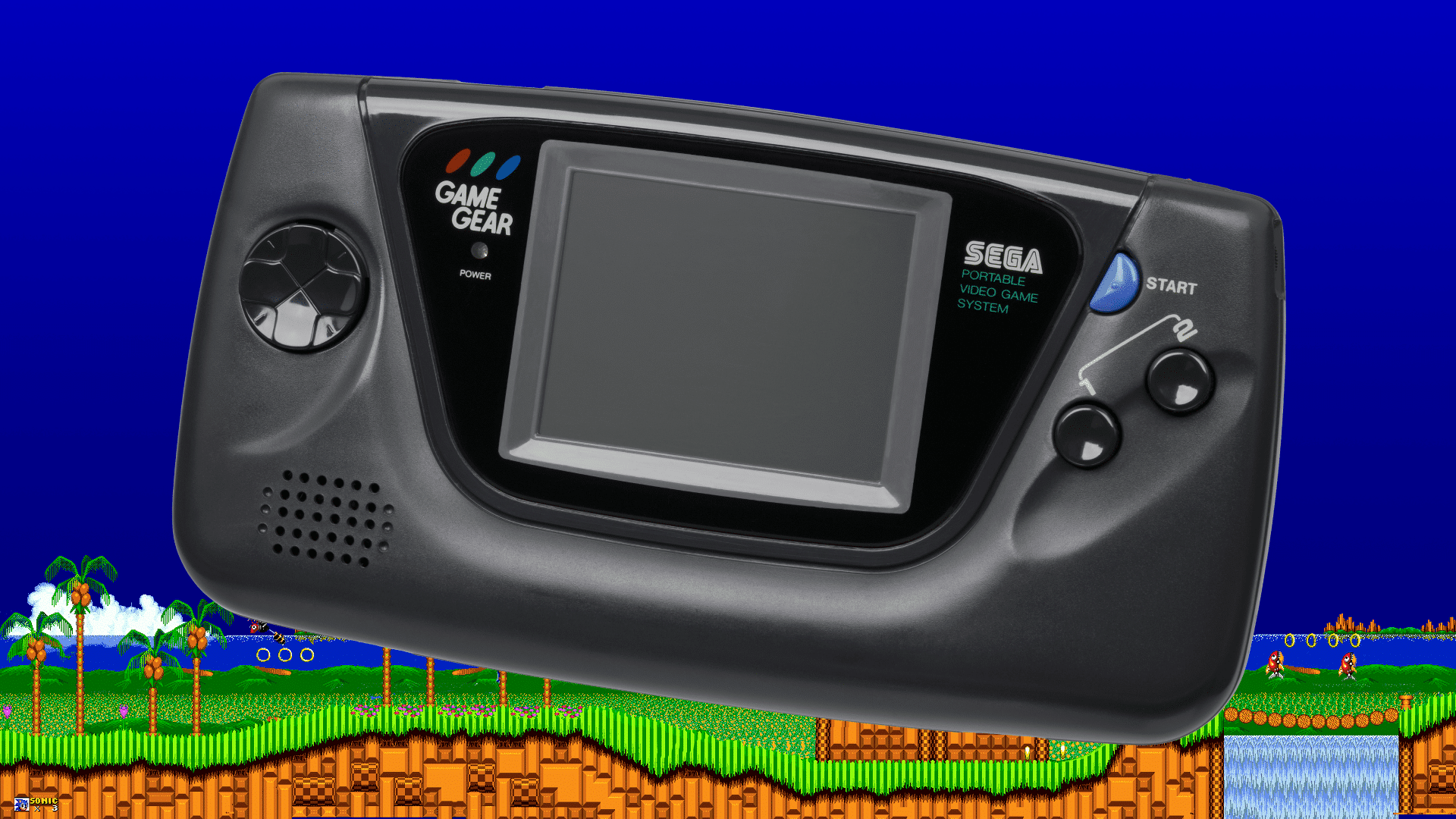 Imagem promocional do Game Gear