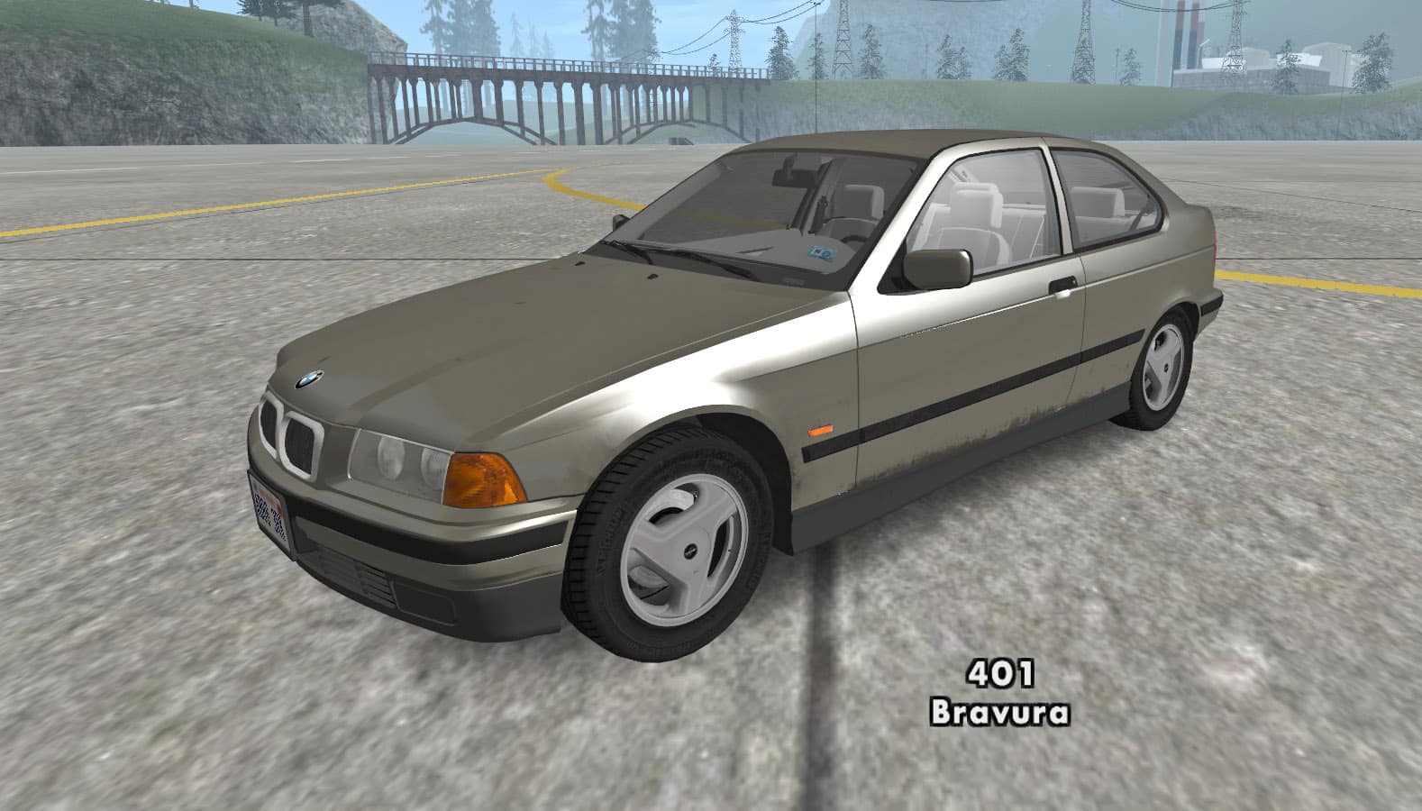Um dos carros do Modpack de ve&iacute;culos HD de GTA San Andreas. (Divulga&ccedil;&atilde;o / Internet) 