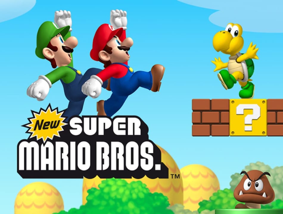Imagem promocional de New Super Mario Bros.