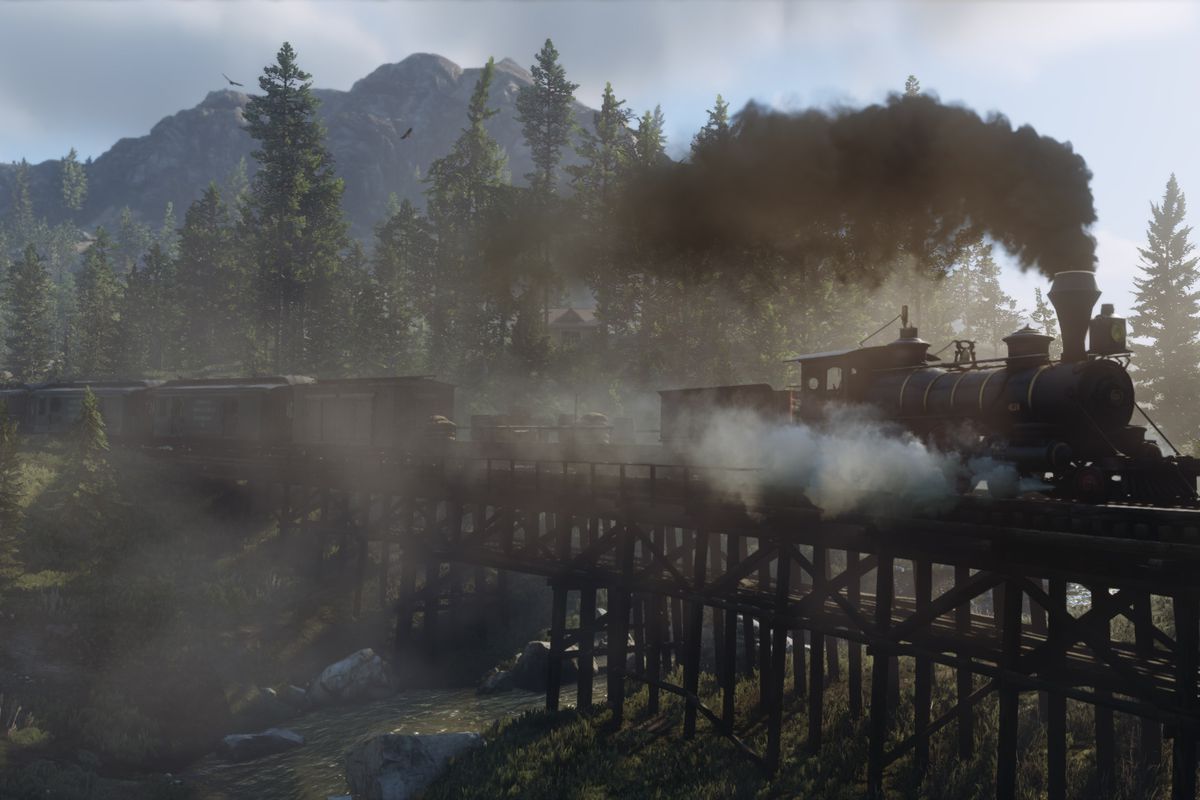 Red Dead Redemption 2 train