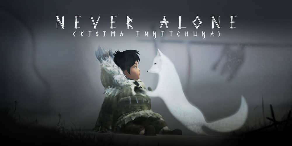 Foto capa dos dois personagens principais de Never Alone. (Divulga&ccedil;&atilde;o / E-Line Media)