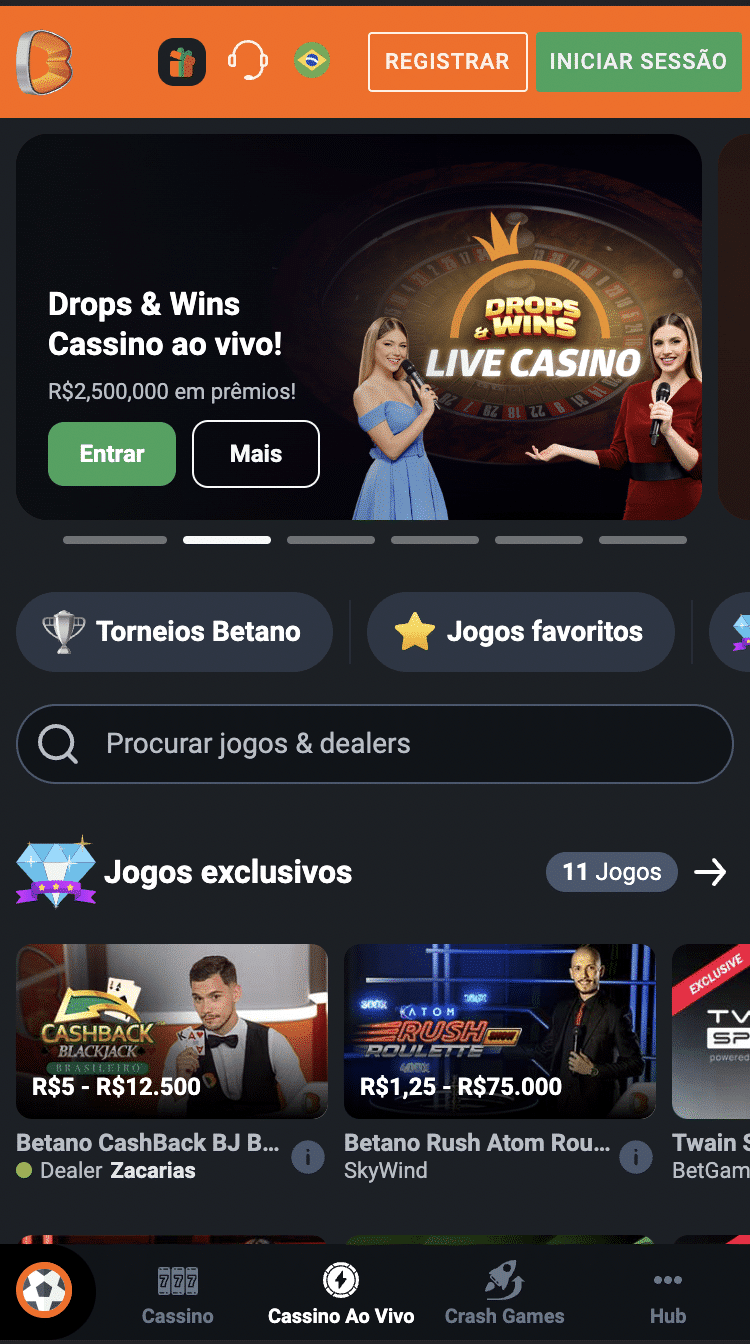 betano cassino ao vivo